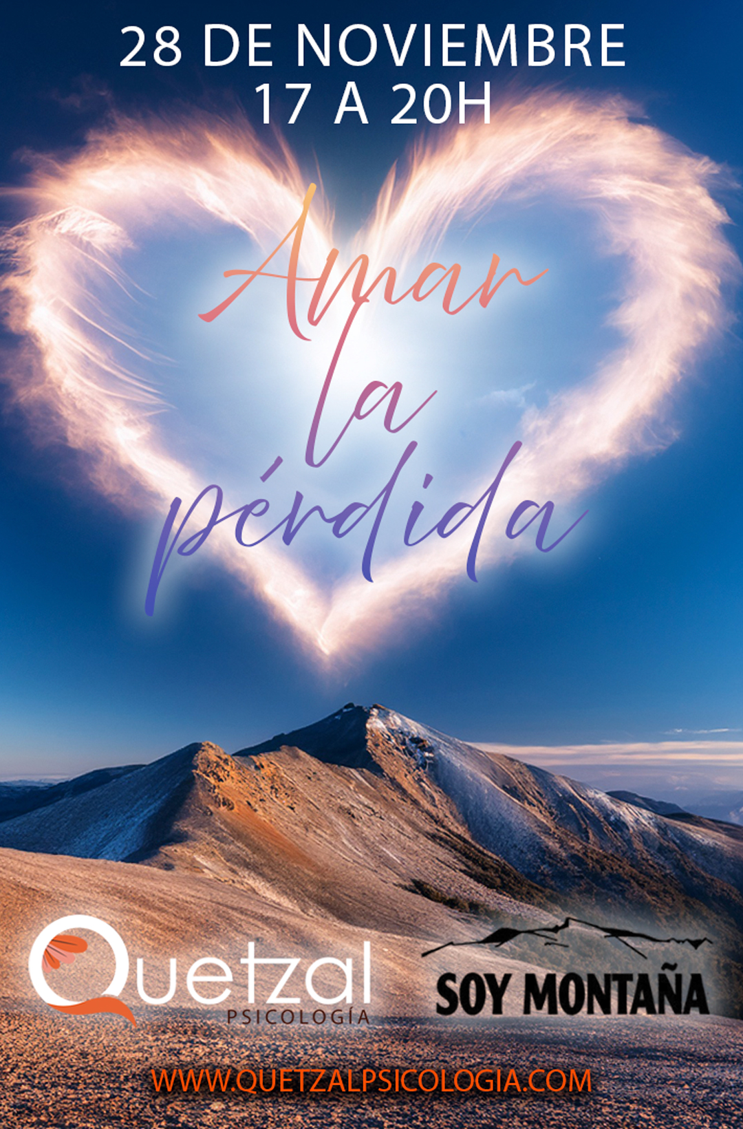 Amar la pérdida, un encuentro sobre el duelo, la muerte, la pérdida y la vida.